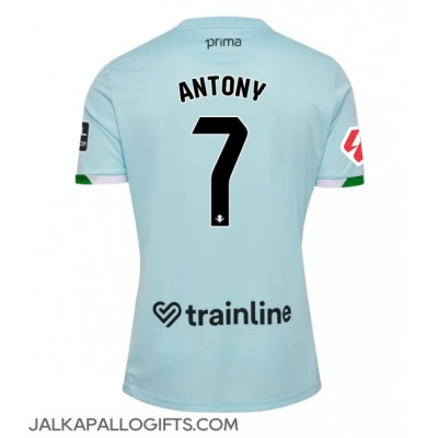 Real Betis Antony #7 Vieraspaita 2025-26 Lyhythihainen Real Betis Antony #7 Vieraspaita 2025-26 Lyhythihainen